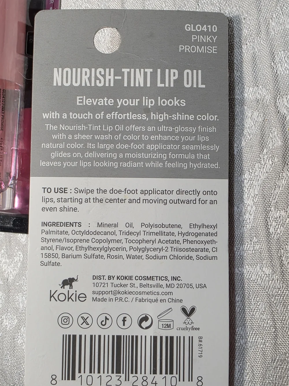 Nourish + Tint Lip Oil — Pinky Promise - Lot Of 4
